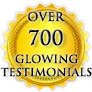 Over 700 Glowing Reviews
